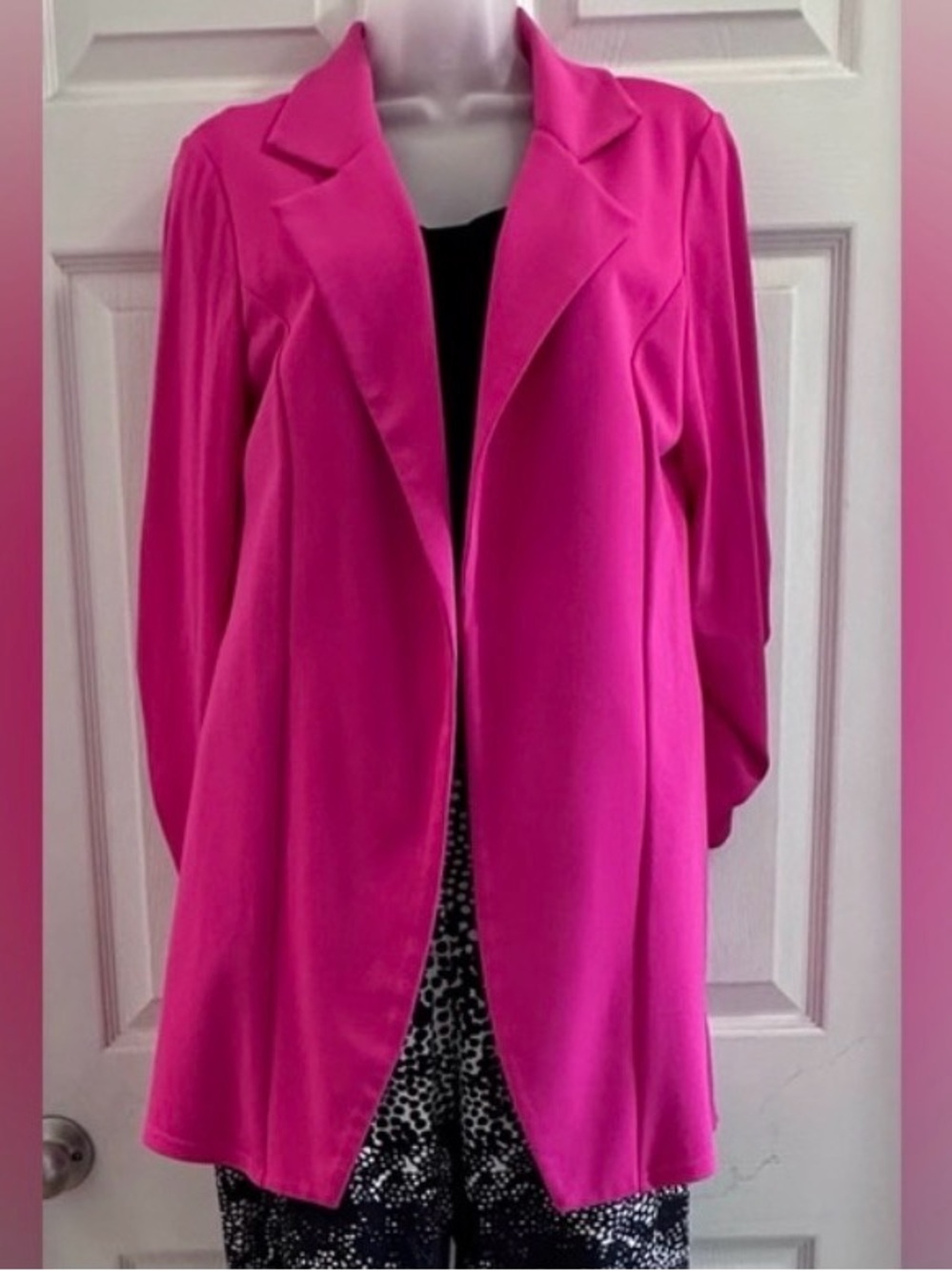 Joseph Ribkoff Fuchsia Blazer